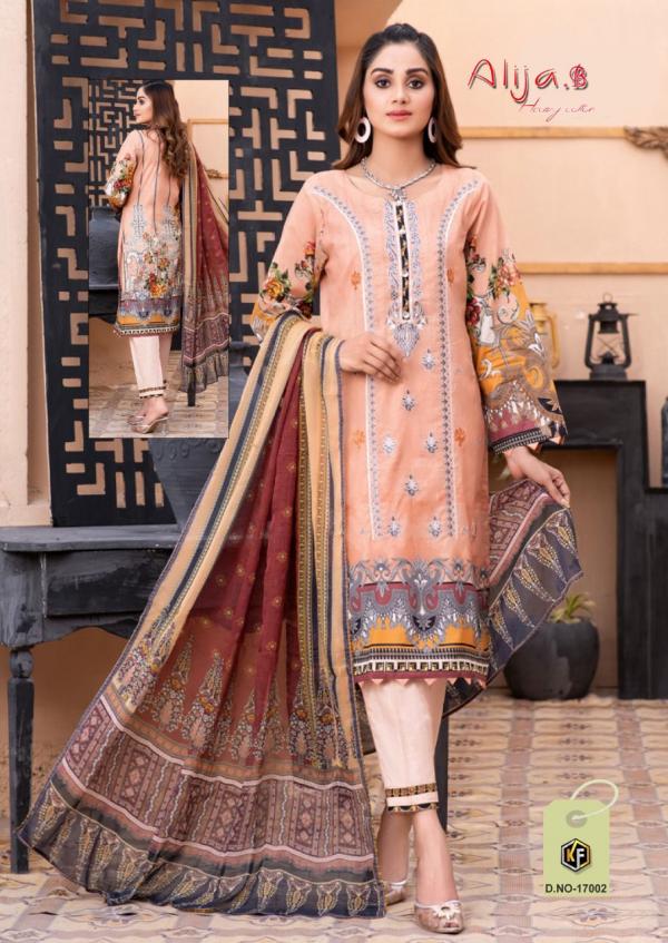 Keval Alija B 17 Cotton Karachi Print Dress Material Collection